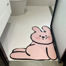 Antislip badmat, absorberend, sneldrogend, met diatomeeënaarde.