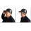 Cappellino da baseball da uomo in vera pelle con paraorecchie 3
