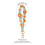 Breloc tip breloc boho macrame cu model margarete 2