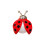 Handgemaakte vintage keverbroche – 1 stuk 2