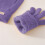 Gevoerde touchscreenhandschoenen voor dames - Paars, antislip, winter 5