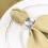 BalsaCircle Polyesterové ubrousky 17x17in Champagne 10Pack 4