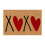 Valentinsdag dørmåtte polyester 61,6 x 33,8 cm 2