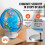 Globo educativo iluminado de 13 polegadas com luz LED 5