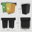 Homcom HOMCOM Kitchen Cupboard Bin with 40L Dual Compartment, Pull Out Bin, Black 2