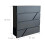 Metal Mailbox with Newspaper Slot and Lock 4
