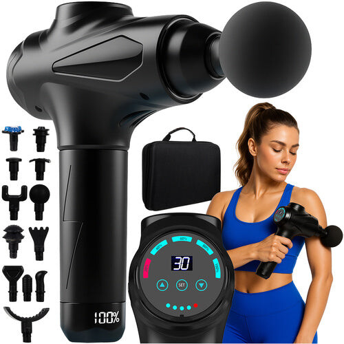 Massagepistool met 30 niveaus en 12 tips 1