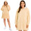 Felpa XXL - coperta beige Ruhhy 26146 1