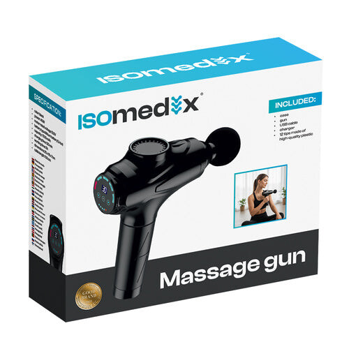 Pistola per massaggi con 30 livelli e 12 punte 1