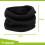Zwarte herensjaal, universele maat, warm polyester 1
