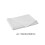Drap-housse en coton blanc 150 x 230 cm, taille simple étendue 3