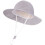 Chapéu de bebê estilo bucket com proteção UPF50+, aba larga e ajustável em mistura de algodão. 1