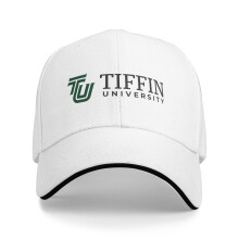Gorra de béisbol unisex de algodón ajustable de la Universidad de Tiffin