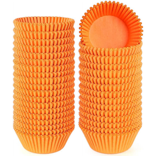 Cupcake-Förmchen aus Naturpapier, 500er-Packung