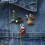 Conjunto de broches de Natal para mulheres, com strass, 3 peças. 4