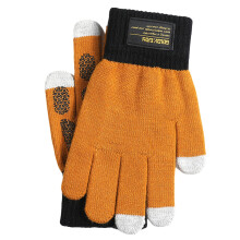 Gants d'hiver unisexes pour écrans tactiles – Thermiques, antidérapants et