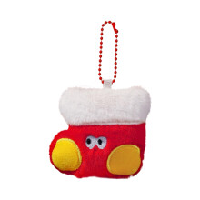 Weihnachtsplüsch-Schlüsselanhänger-Puppe, 7,5 cm