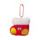Weihnachtsplüsch-Schlüsselanhänger-Puppe, 7,5 cm 1
