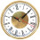 Clock Insert with Gold Trim and Roman Numerals 1