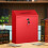 Metal Wall-Mounted Lockable Mailbox 15 x 12 x 4 in 5