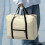 Bagagetas, beige, polyester, opvouwbaar, grote capaciteit 1