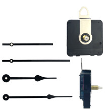 Kit de mecanismo de relógio de quartzo com 5 tamanhos de ponteiros.