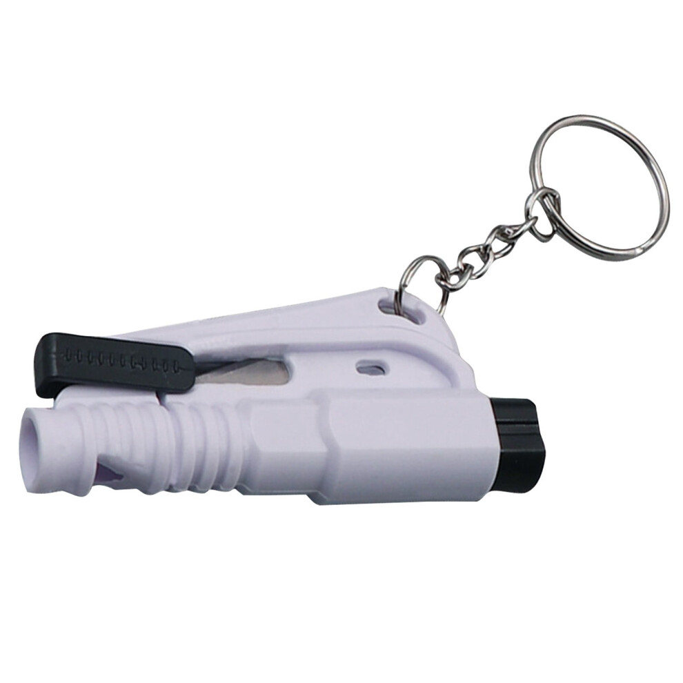 3-In-1 Car Emergency Keychain: Glass Breaker, Seatbelt 9301715846909