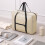 Bagagetas, beige, polyester, opvouwbaar, grote capaciteit 4