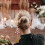Ensemble de pinces à cheveux à pompon en métal doré 4