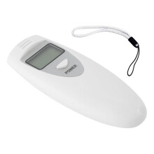 Tester digital LCD pentru alcool în respirație, portabil, cu breloc