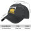 Gorra ajustable de algodón bordada estilo "papá" 3