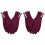Damen-Touchscreen-Handschuhe aus Wollfleece, 2 Paar 2