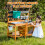 ROBUD Outdoor Mud Kitchen with Real Water Play 8