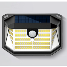 Solar Lights Wall Lamp Outdoor Waterproof Motion Sensor 3 Mode for Yard Front Door Driveway Night Lighting