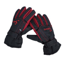 Guantes de esquí impermeables con aislamiento térmico y pantalla táctil.