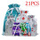 Kerstcadeautasjes met trekkoord, diverse maten, set 1