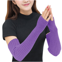 Mitaines tricotées pour femmes avec passe-pouce