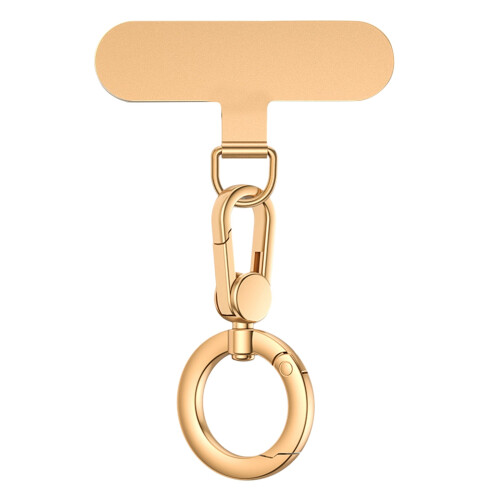 Lanière pour téléphone rotative à 360 avec mousqueton détachable