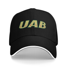 Boné de beisebol unissex Uab Blazers – Ajustável em mistura de algodão
