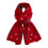 Damen-Weihnachtsstrickschal mit Schneeflockenmuster 1