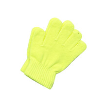 Gants d'hiver tricotés unisexes extensibles et chauds à doigts entiers