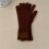 Dames wollen retro gestreepte handschoenen – volledige vinger, touch 1
