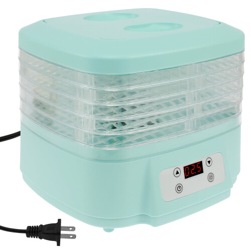 Food Dehydrator 6-Layer Adjustable Temperature Quiet Timer