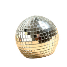 Reflective Beer Bottle Opener with Mirror Disco Ball-Silver