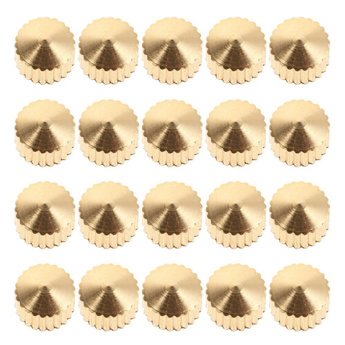 Raindrops  50 Pcs Clock Mechanism Accessories Parts Replacement Golden