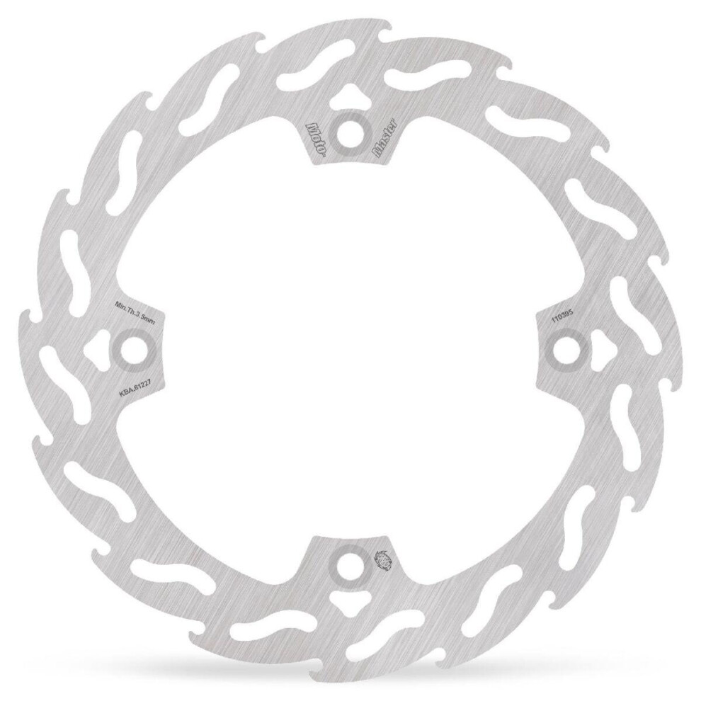 Moto Master Flame Series Fixed Brake Disc For Honda Nx 650 1988-2000 - Front Left 8790497001414