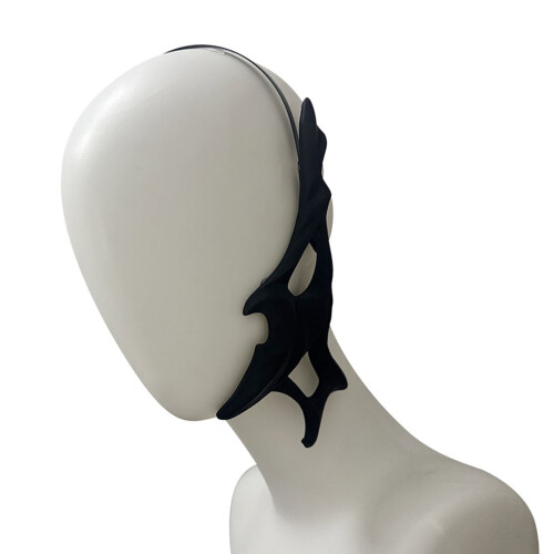 Presilha de cabelo com chifres de anime para meninas e mulheres.