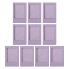 Pacote com 10 Mini Molduras de 3 Polegadas para Filme INSTAX 2x3
