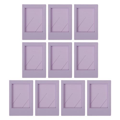 Pacote com 10 Mini Molduras de 3 Polegadas para Filme INSTAX 2x3