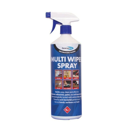 Multi Wipes Spray Multi Purpose Oil Grease Silicone Cleaner Clean 1L